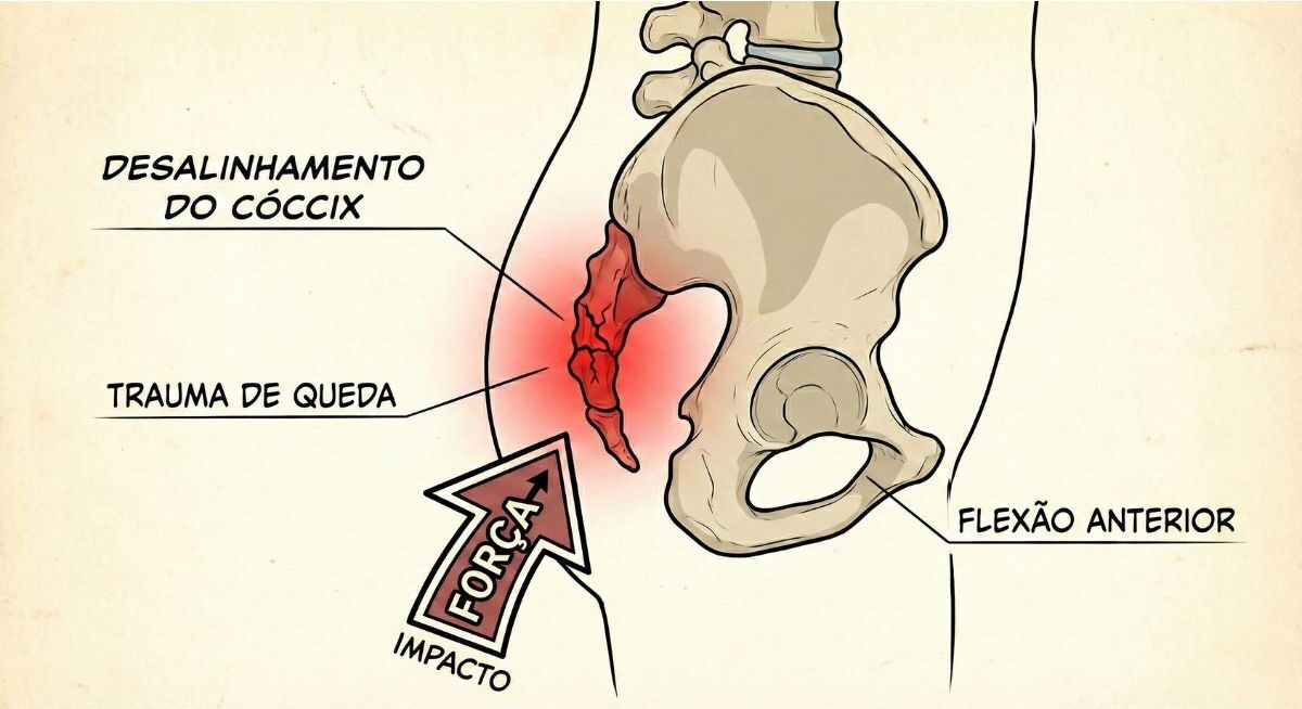 Cai e Estou com Dor no Cóccix: Necessito de tratamento urgente com Quiropraxia para alivio da minha dor.